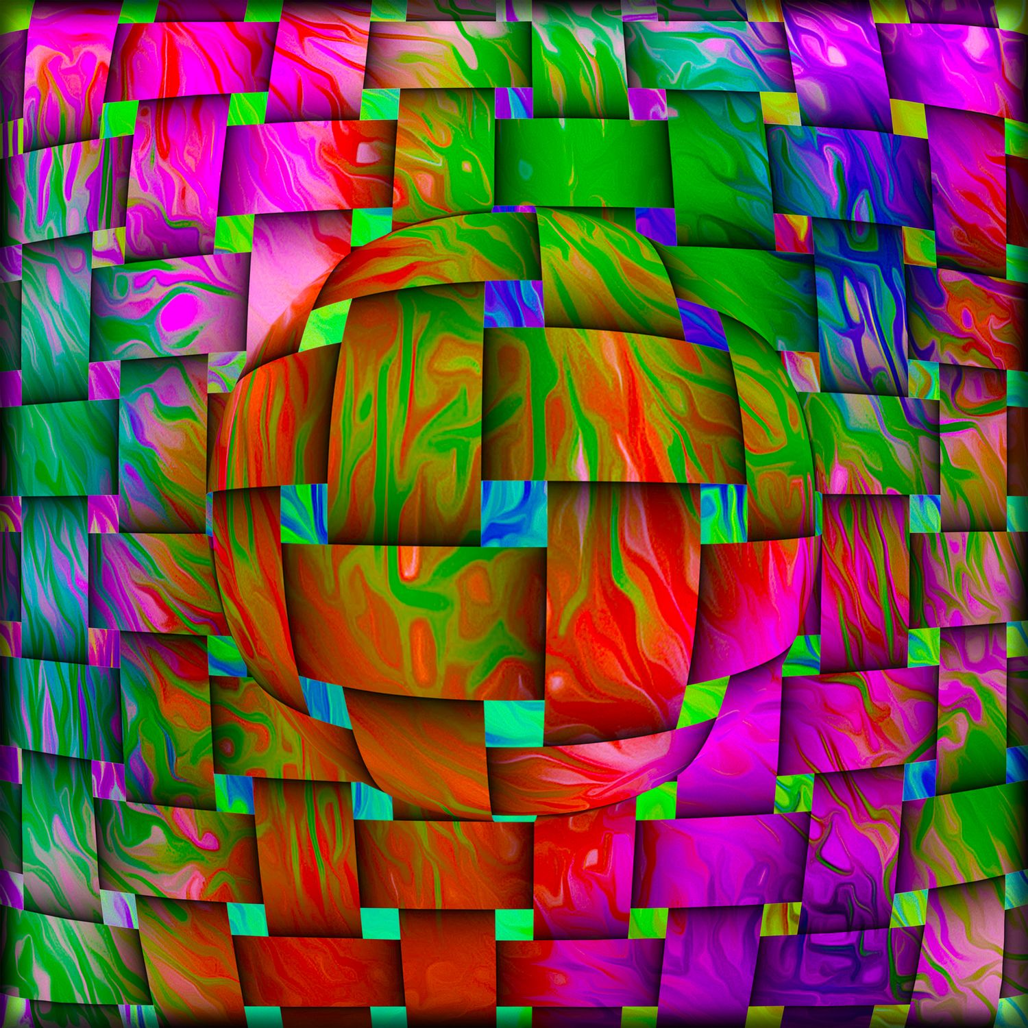 MikoArt-Liquid Gloss 80x80cm-0164