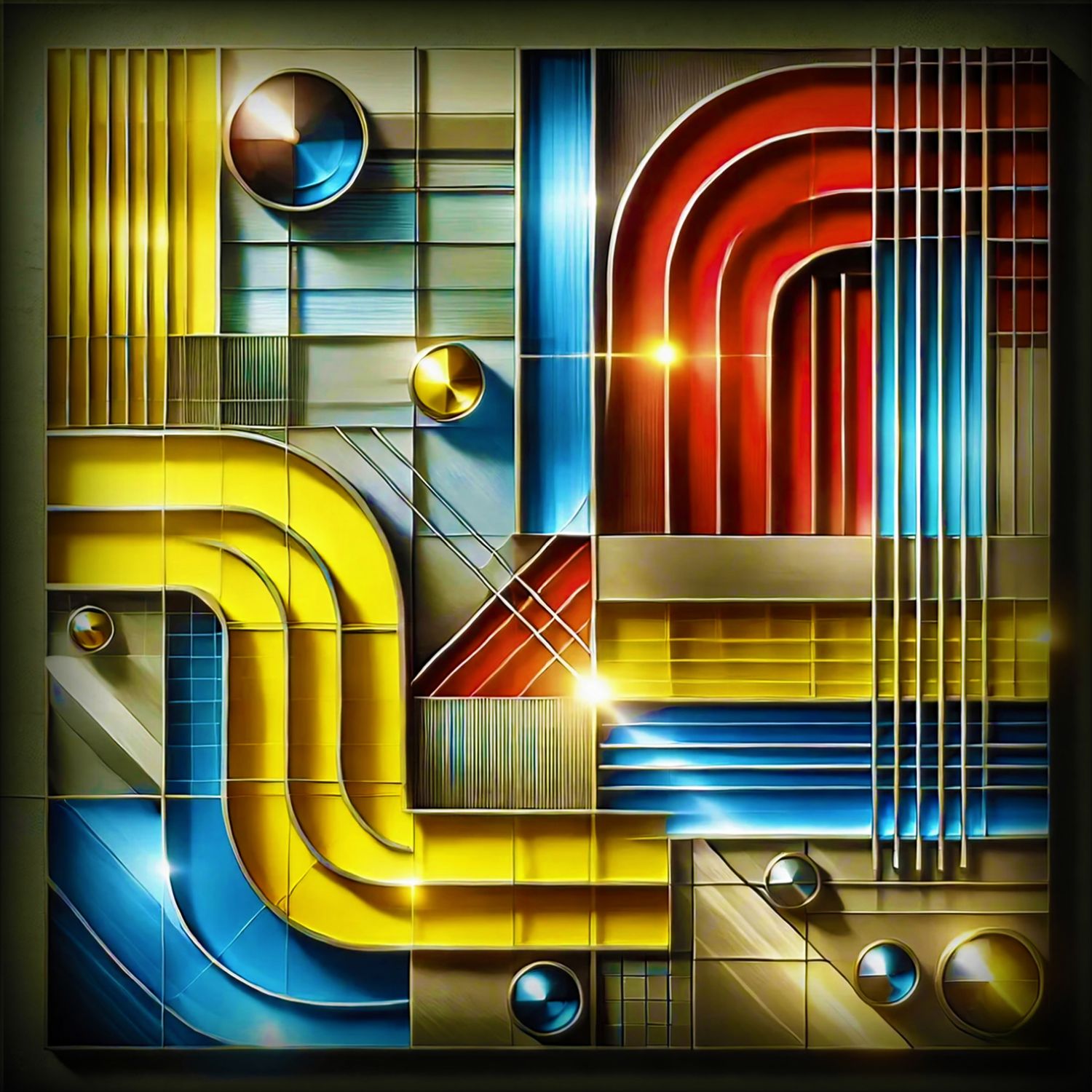 MikoArt-Liquid Gloss®-Geometric Industrial-0261