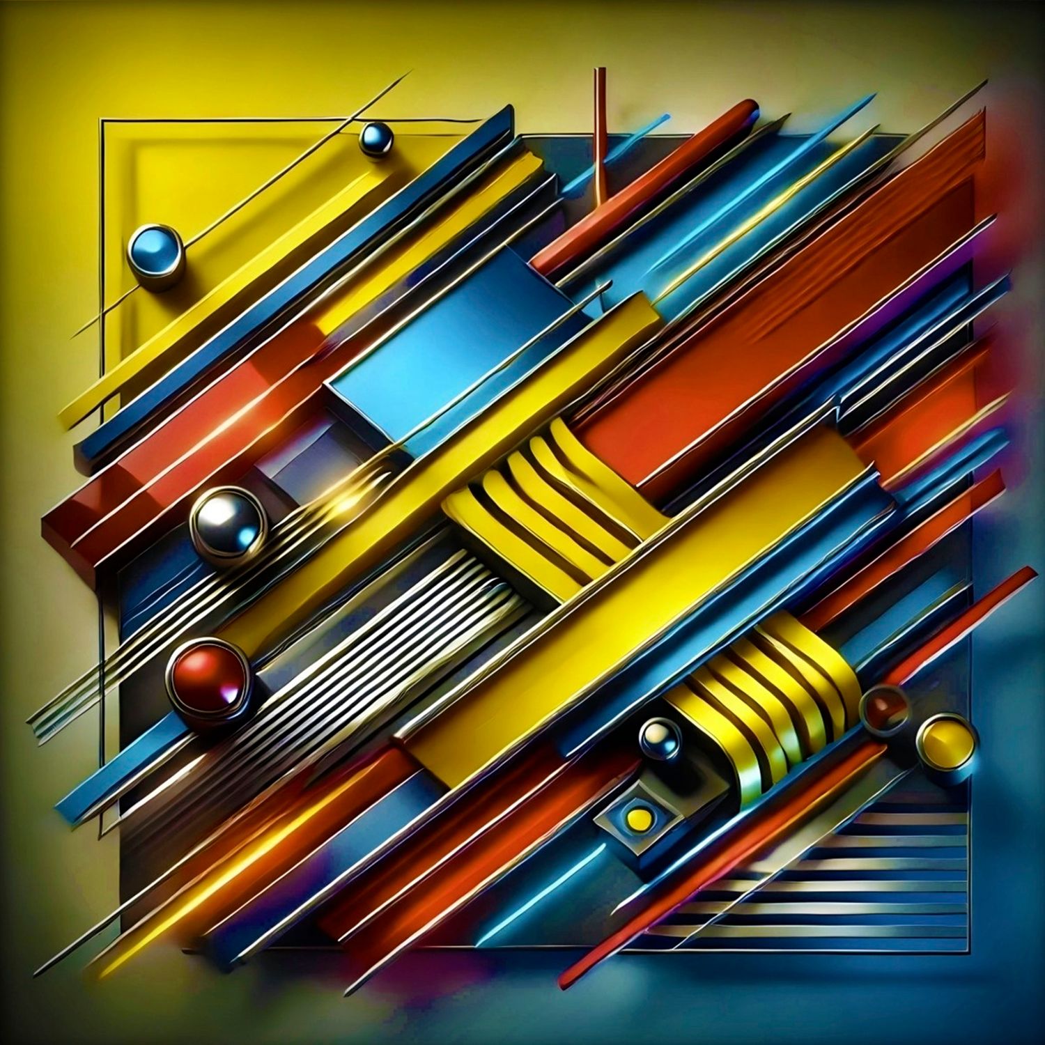 MikoArt-Liquid Gloss®-02/Series-80x80cm-0290