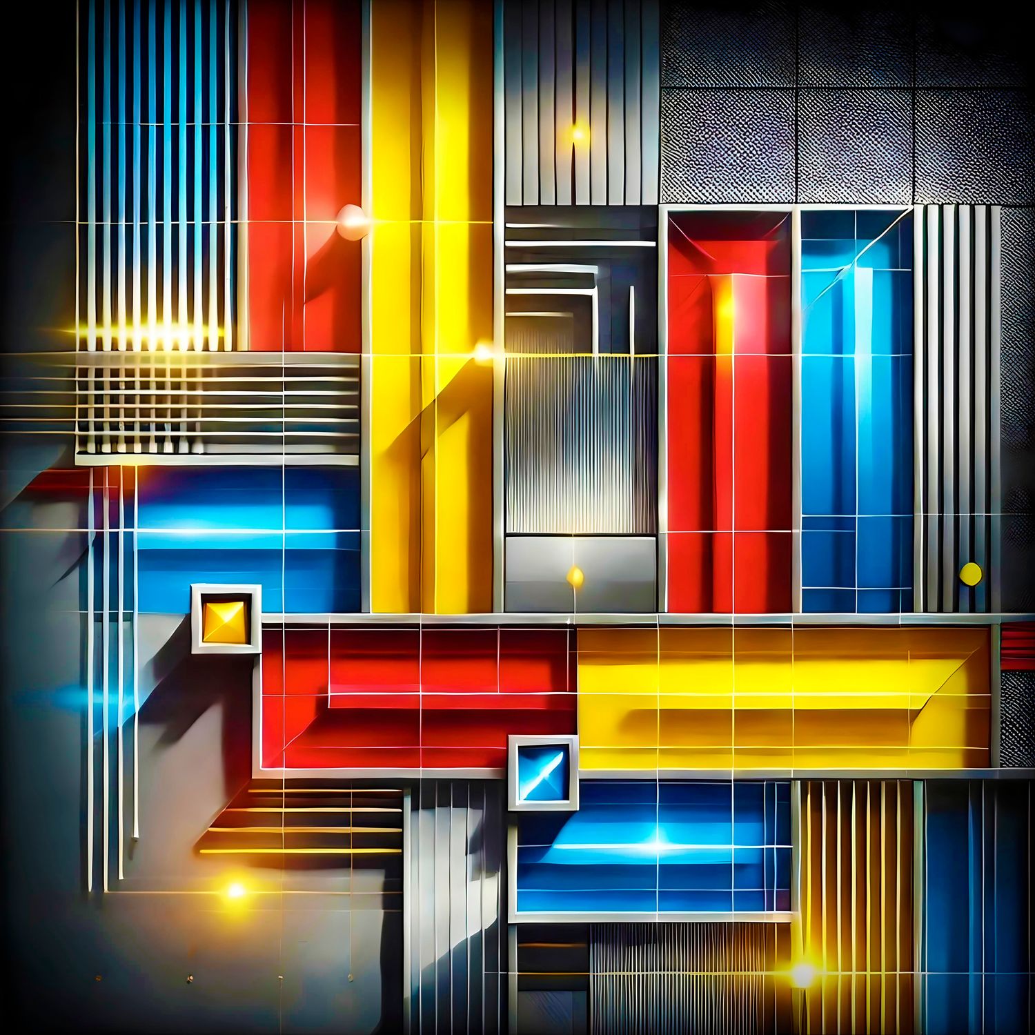 MikoArt-Liquid Gloss®-02/Series-80x80cm-0277