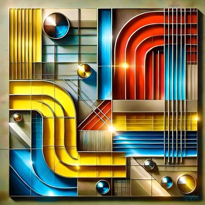 MikoArt-Liquid Gloss®-02/Series-80x80cm-0265