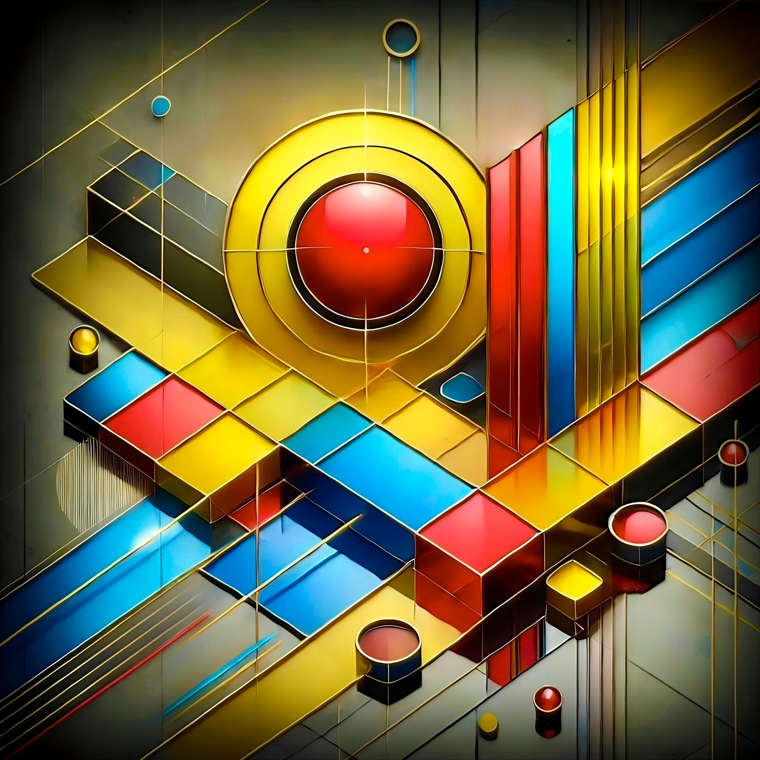 MikoArt-Liquid Gloss®-Geometric Industrial-0269