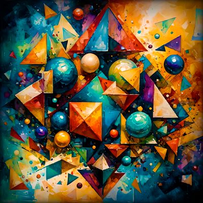 MikoArt-Liquid Gloss®-03/Series-80x80cm-0302