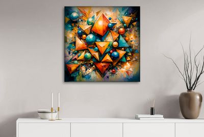 MikoArt-Liquid Gloss®-03/Series-80x80cm-0320