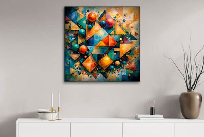 MikoArt-Liquid Gloss®-03/Series-80x80cm-0323