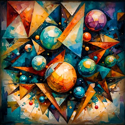 MikoArt-Liquid Gloss®-03/Series-80x80cm-0316