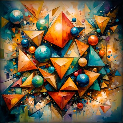 MikoArt-Liquid Gloss®-03/Series-80x80cm-0320