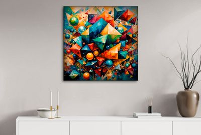 MikoArt-Liquid Gloss®-03/Series-80x80cm-0317