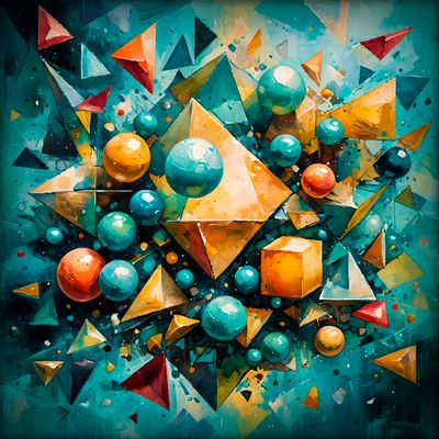 MikoArt-Liquid Gloss®-03/Series-80x80cm-0318
