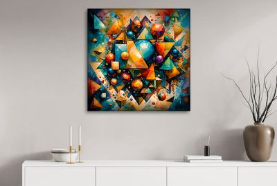 MikoArt-Liquid Gloss®-03/Series-80x80cm-0319