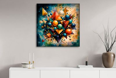 MikoArt-Liquid Gloss®-03/Series-80x80cm-0328