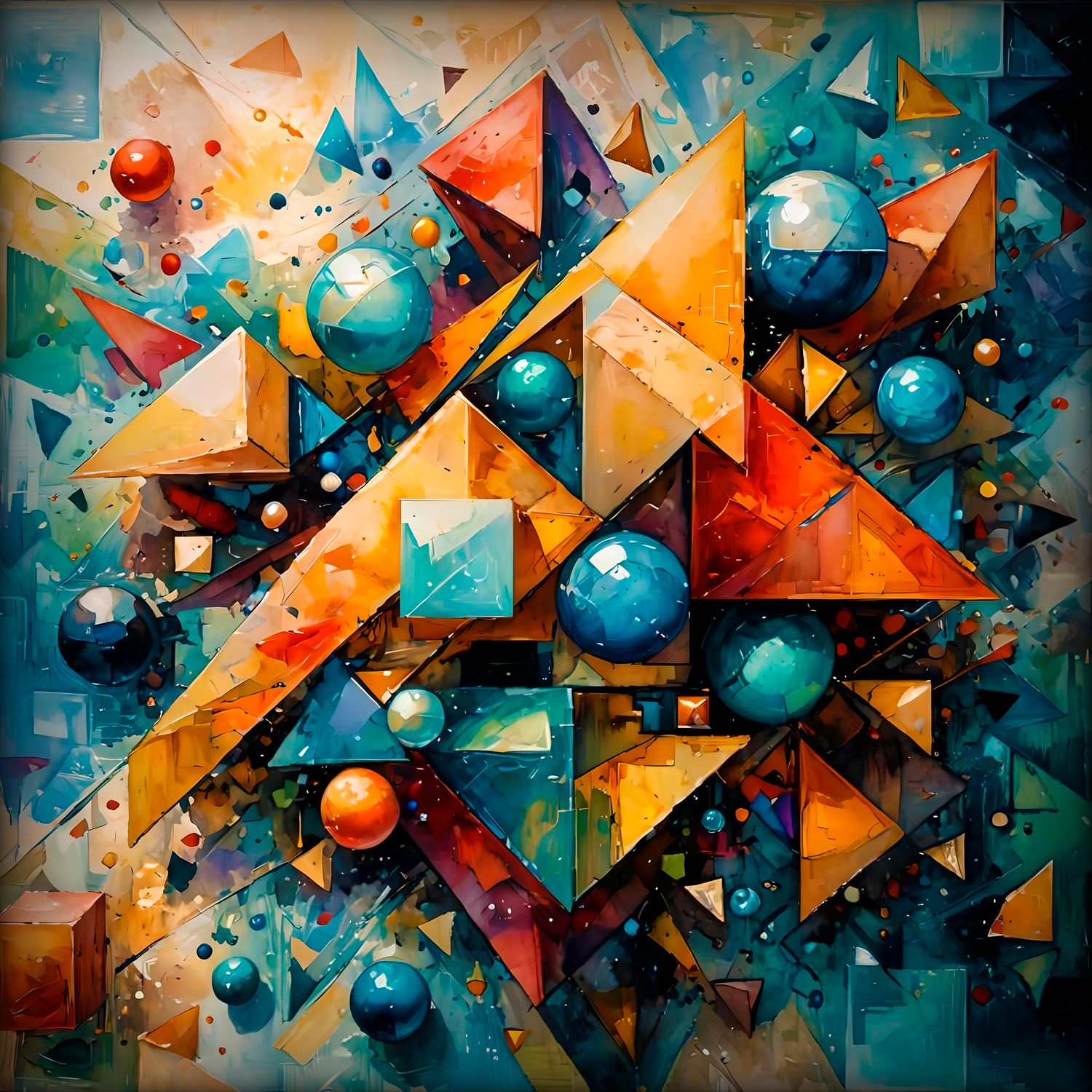 MikoArt-Liquid Gloss®-03/Series-80x80cm-0324