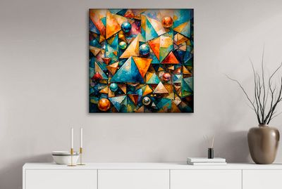 MikoArt-Liquid Gloss®-03/Series-80x80cm-0327