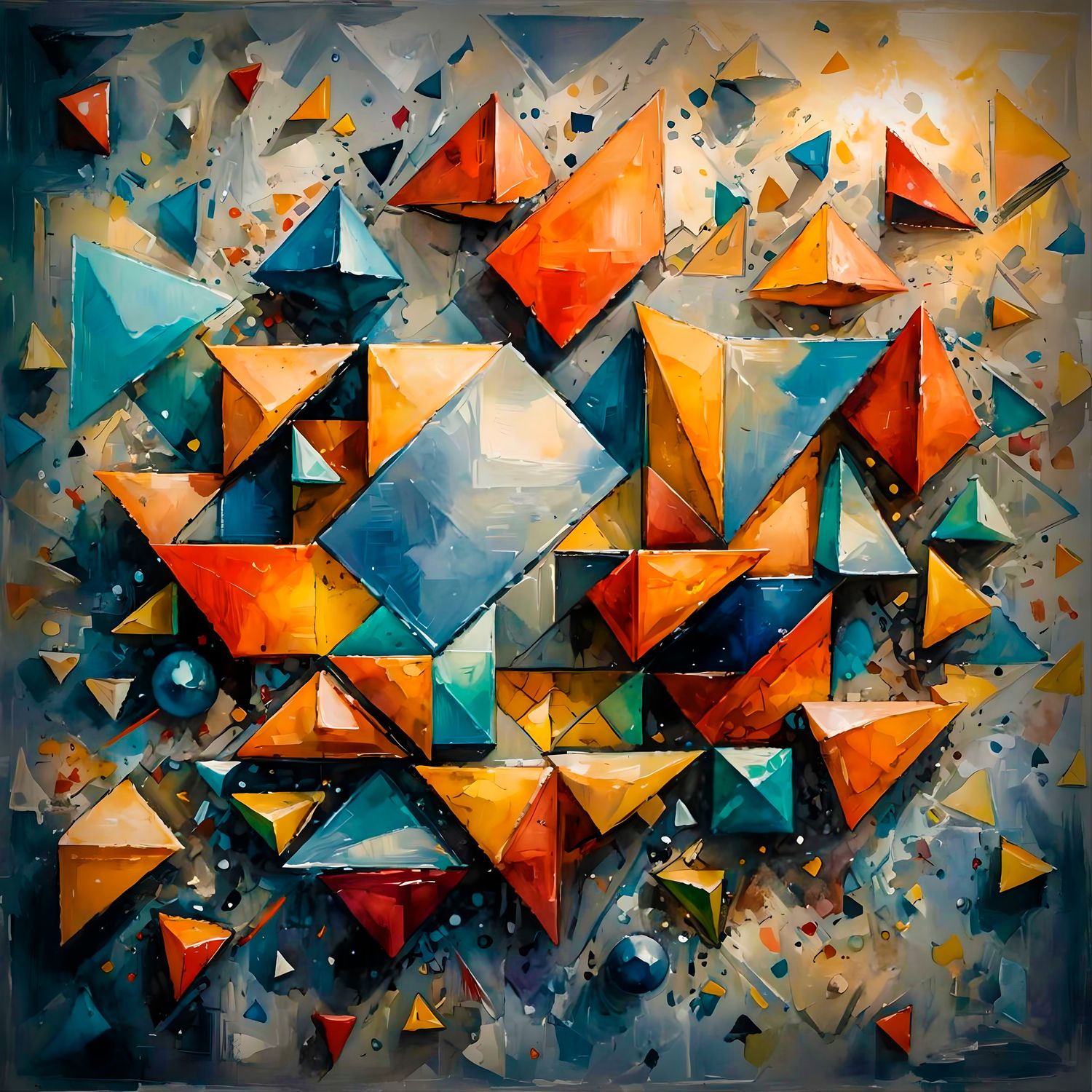 MikoArt-Liquid Gloss®-03/Series-80x80cm-0325