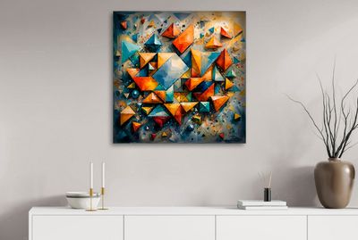 MikoArt-Liquid Gloss®-03/Series-80x80cm-0325