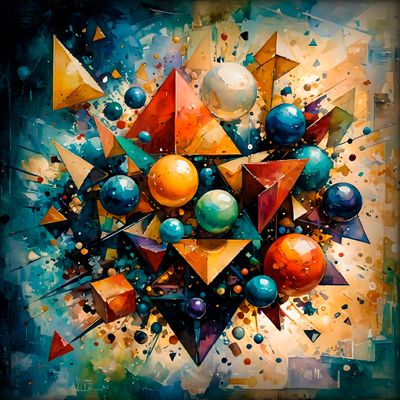 MikoArt-Liquid Gloss®-03/Series-80x80cm-0328