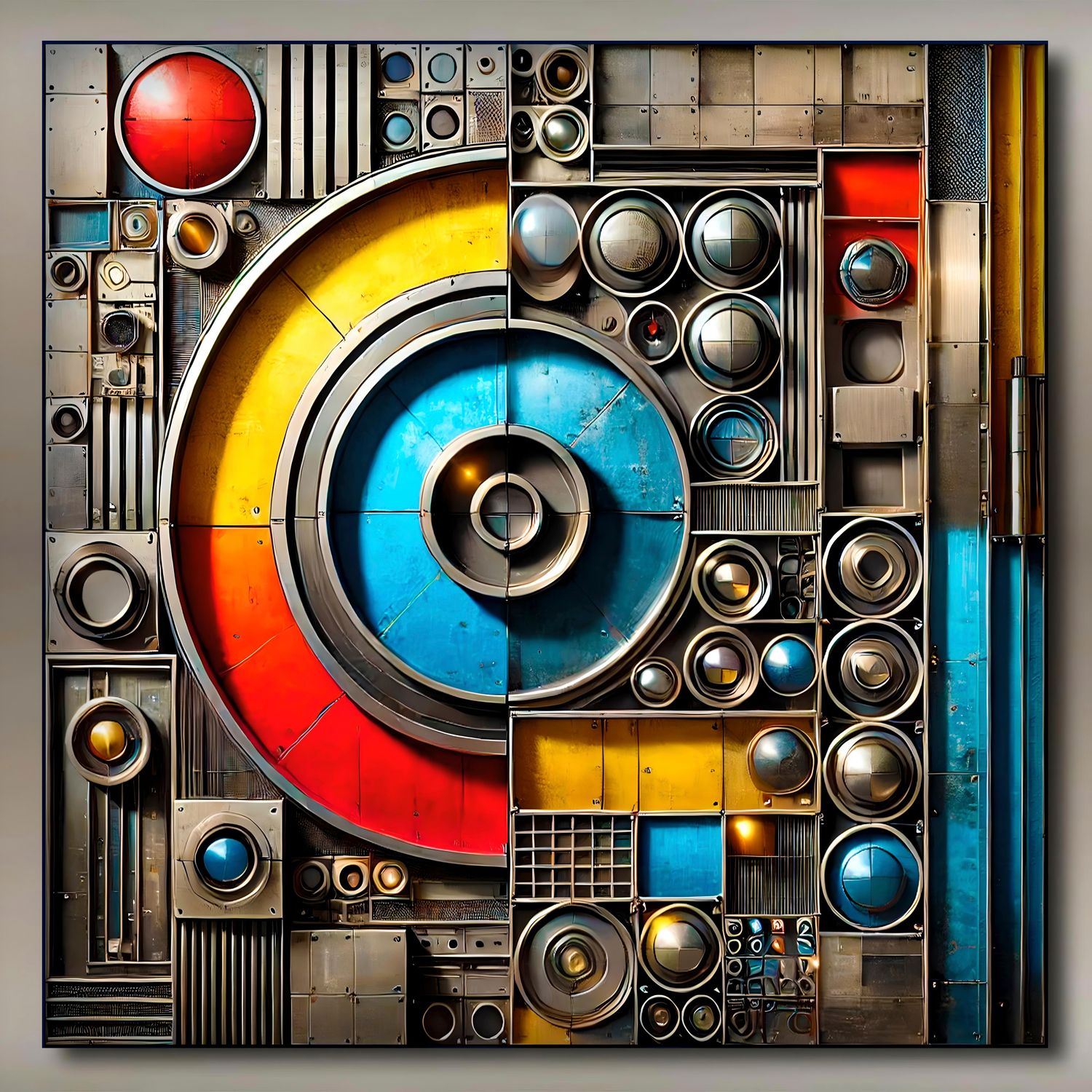MikoArt-Liquid Gloss®-04/Series-80x80cm-0337