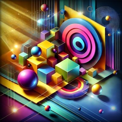 MikoArt-Liquid Gloss®-05/Series-80x80cm-0348