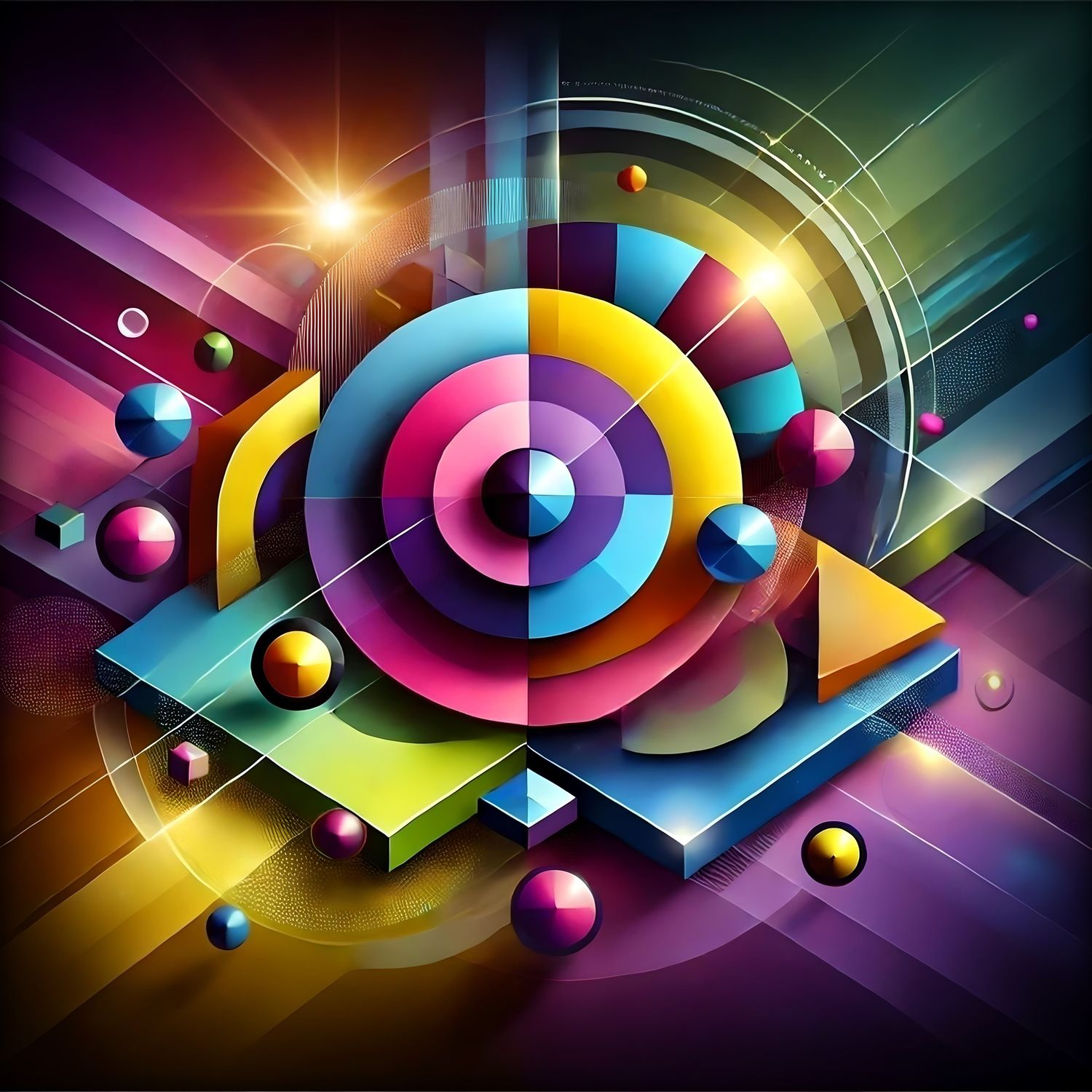 MikoArt-Liquid Gloss®-05/Series-80x80cm-0344
