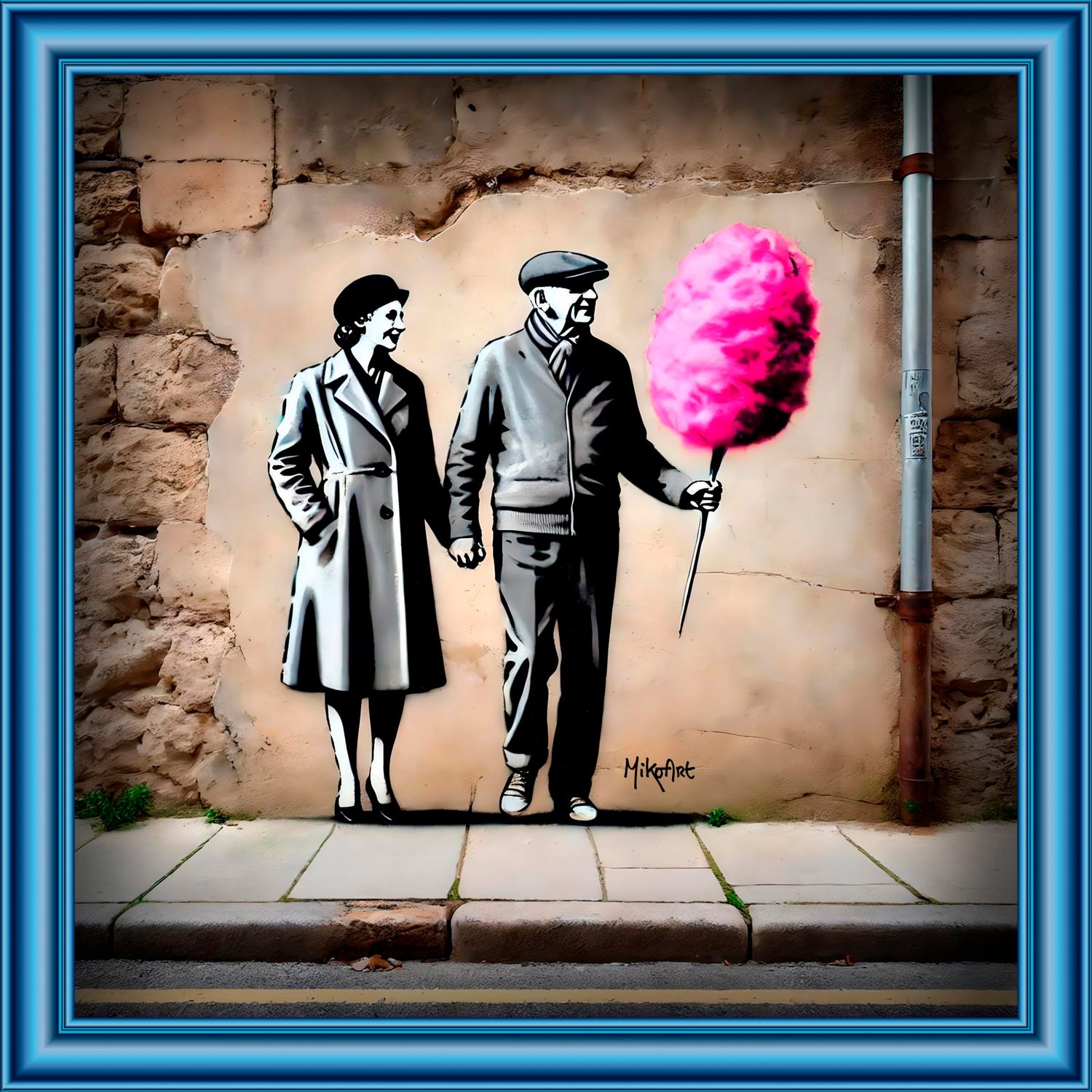 MikoArt-Liquid Gloss®-06/SweetLove-80x80cm-0354