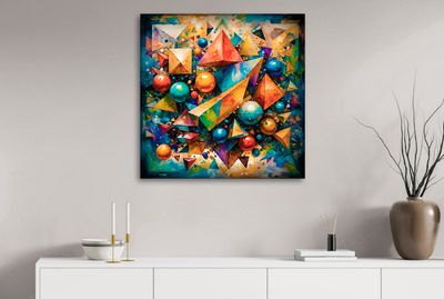 MikoArt-Liquid Gloss®-03/Series-80x80cm-0304