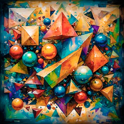 MikoArt-Liquid Gloss®-03/Series-80x80cm-0304