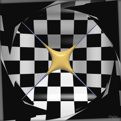 MikoArt-Liquid Gloss®-01/Series-80x80cm-0063