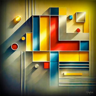 MikoArt-Liquid Gloss®-02/Series-80x80cm-0257