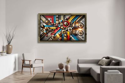 MikoArt-Liquid Gloss®-04/Series-150x90cm-0336