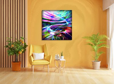MikoArt-Liquid Gloss®-01/Series-80x80cm-0028