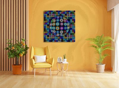 MikoArt-Liquid Gloss®-01/Series-80x80cm-0054