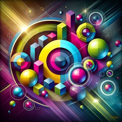 MikoArt-Liquid Gloss®-05/Series-80x80cm-0345