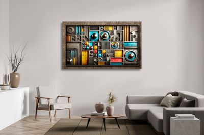 MikoArt-Liquid Gloss®-04/Series-150x90cm-0332