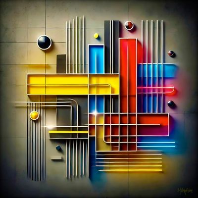 MikoArt-Liquid Gloss®-02/Series-80x80cm-0263