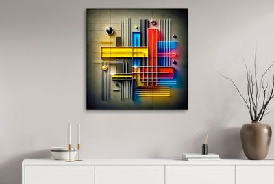 MikoArt-Liquid Gloss®-02/Series-80x80cm-0263