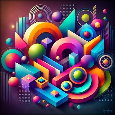 MikoArt-Liquid Gloss®-05/Series-80x80cm-0339