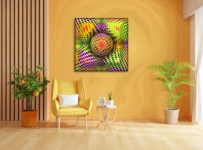 MikoArt-Liquid Gloss®-01/Series-80x80cm-0058