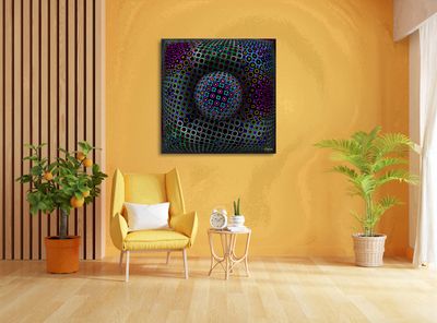 MikoArt-Liquid Gloss®-01/Series-80x80cm-0059