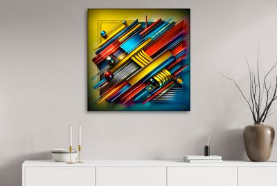 MikoArt-Liquid Gloss®-02/Series-80x80cm-0275