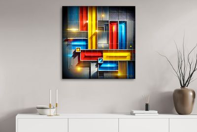MikoArt-Liquid Gloss®-02/Series-80x80cm-0277