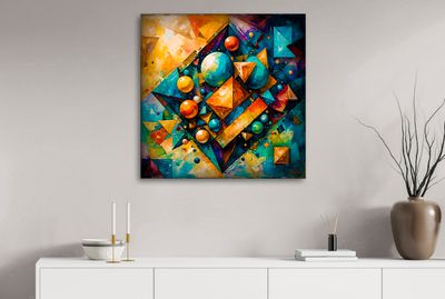 MikoArt-Liquid Gloss®-03/Series-80x80cm-0311