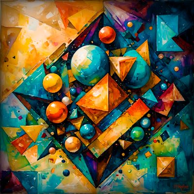 MikoArt-Liquid Gloss®-03/Series-80x80cm-0311