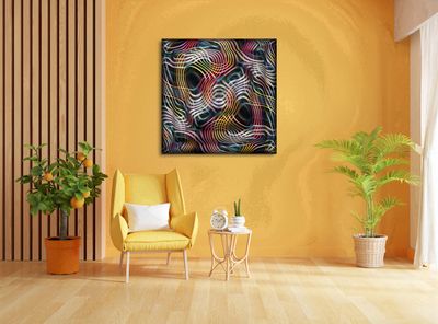 MikoArt-Liquid Gloss®-01/Series-80x80cm-0060