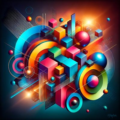 MikoArt-Liquid Gloss®-05/Series-80x80cm-0343