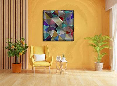 MikoArt-Liquid Gloss®-01/Series-80x80cm-0087