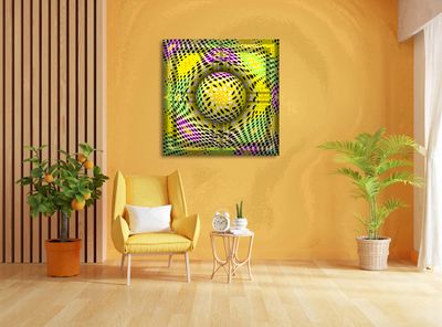 MikoArt-Liquid Gloss®-01/Series-80x80cm-0086