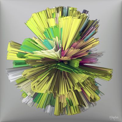 MikoArt-Liquid Gloss®-01/Series-80x80cm-0090