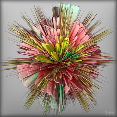 MikoArt-Liquid Gloss®-01/Series-80x80cm-0092