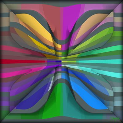 MikoArt-Liquid Gloss®-01/Series-80x80cm-0096