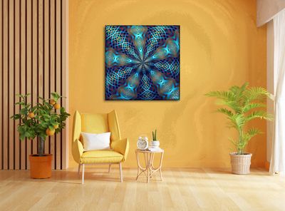 MikoArt-Liquid Gloss®-01/Series-80x80cm-0098